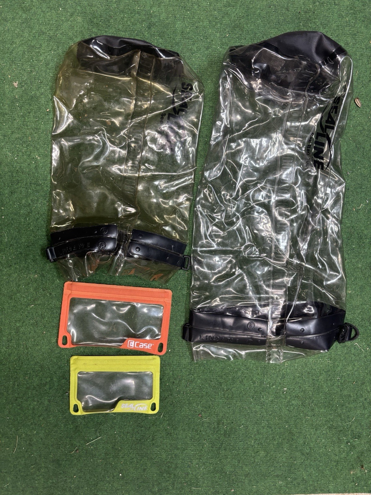 Waterproof Bag Lot Sealine 10L 5L Bags & 2 Pouches