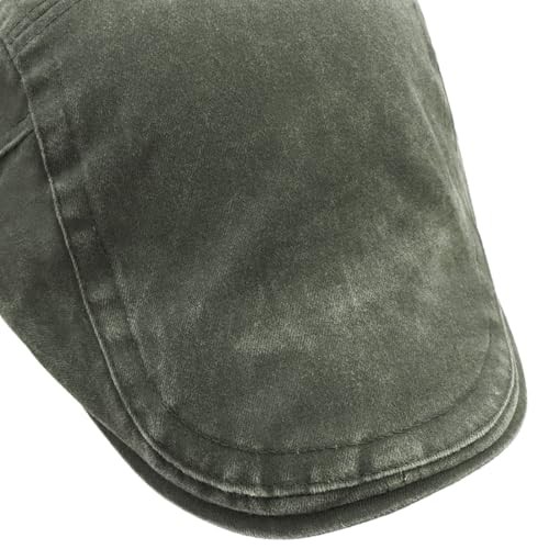 Lynmguober Vintage Newsboy Cap Flat Caps Ivy Irish for Men Women Green