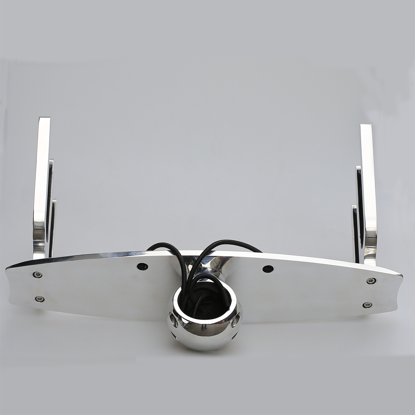 Reborn Pro QR Water Ski Wakeboard Tower Rack Polished-Installab At Any Angle