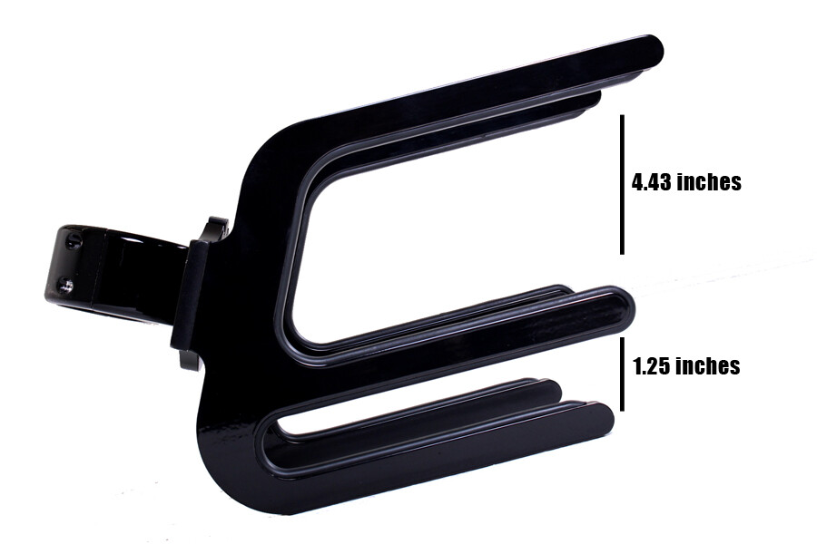 Black Big Air Hydro Combo Rack Holds 1 Wakeboard 1 Kneeboard -WAKE ESSENTIALS
