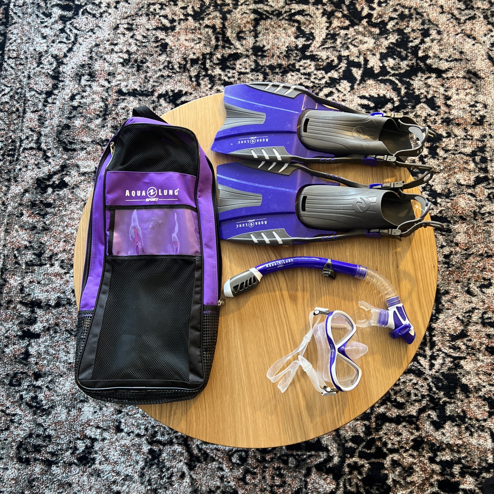 Aqua Lung Sport Flippers Swim Scuba Fins, S/M, Men’s 4-8.5, Women’s 5-9.5