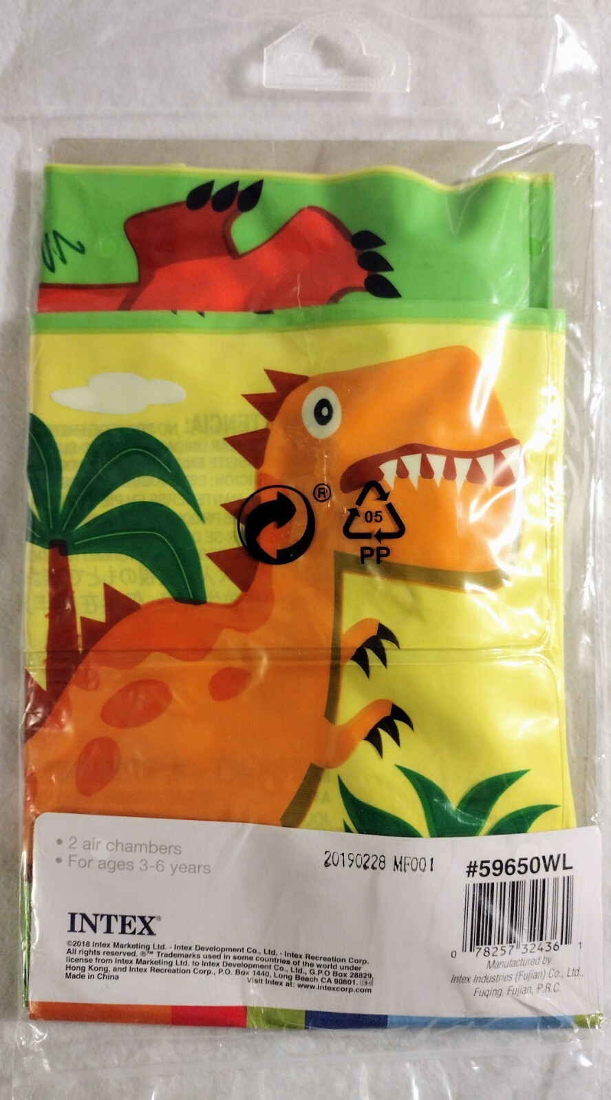 Intex Inflatable Arm Bands Swim Floaties For Kids Ages 3-6