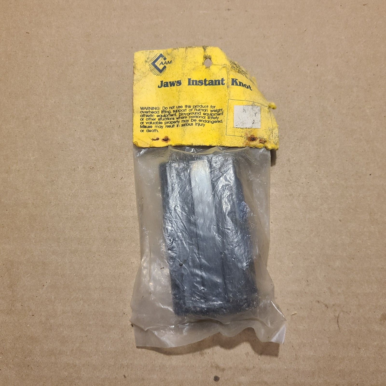 Vintage CAAM “Jaws Instant Knot” Marine Rope Clamp Tool, Made in USA