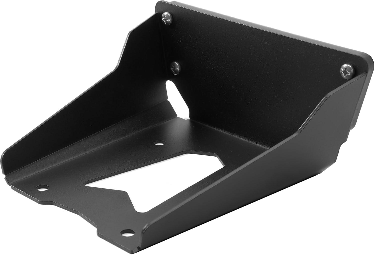 Universal Kayak Trolling Motor Mount Bracket Steel Transom Black