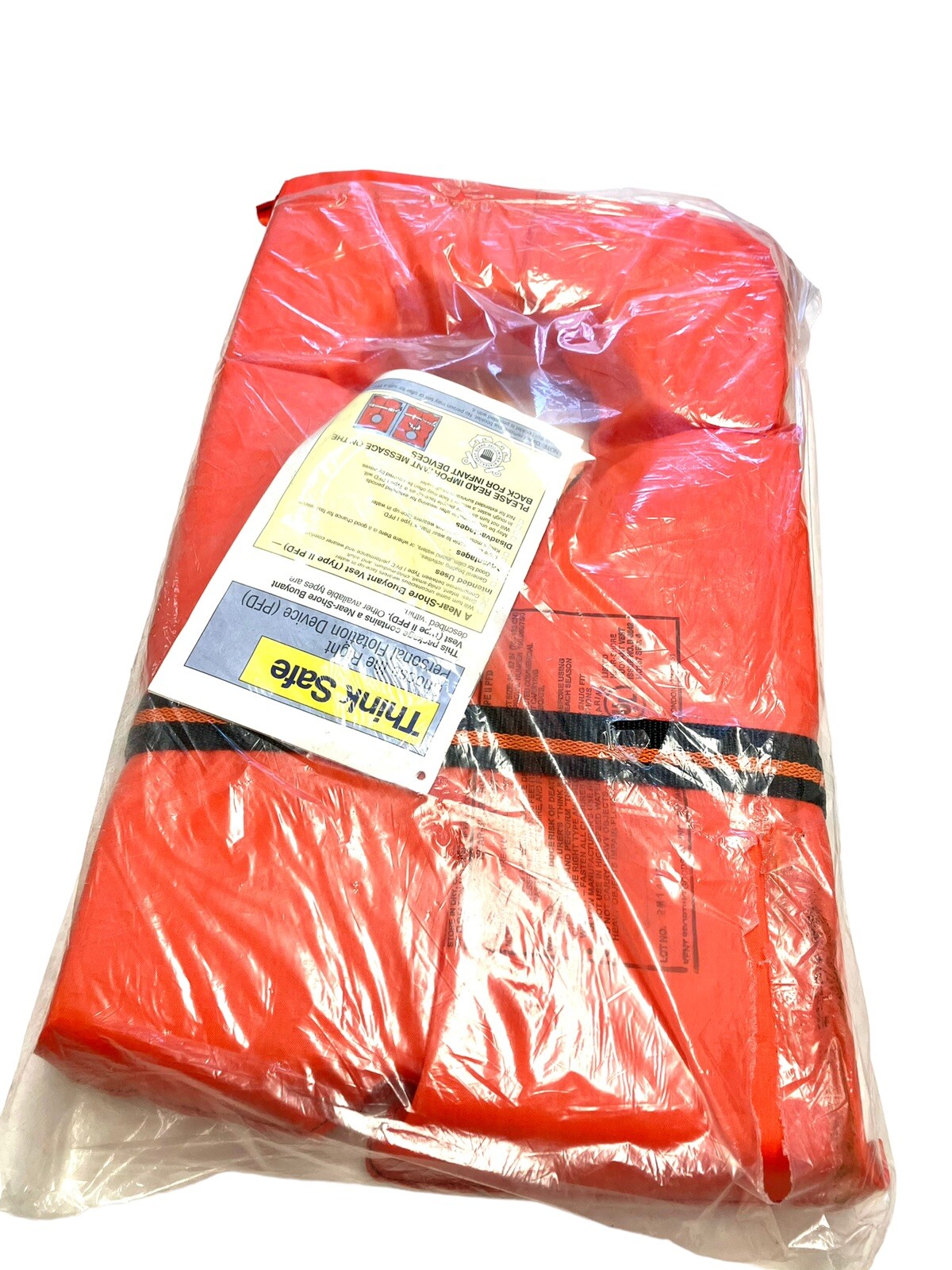 New Kent Buoyant LIFE VEST Adult Type II P.F.D. Over 90 lbs
