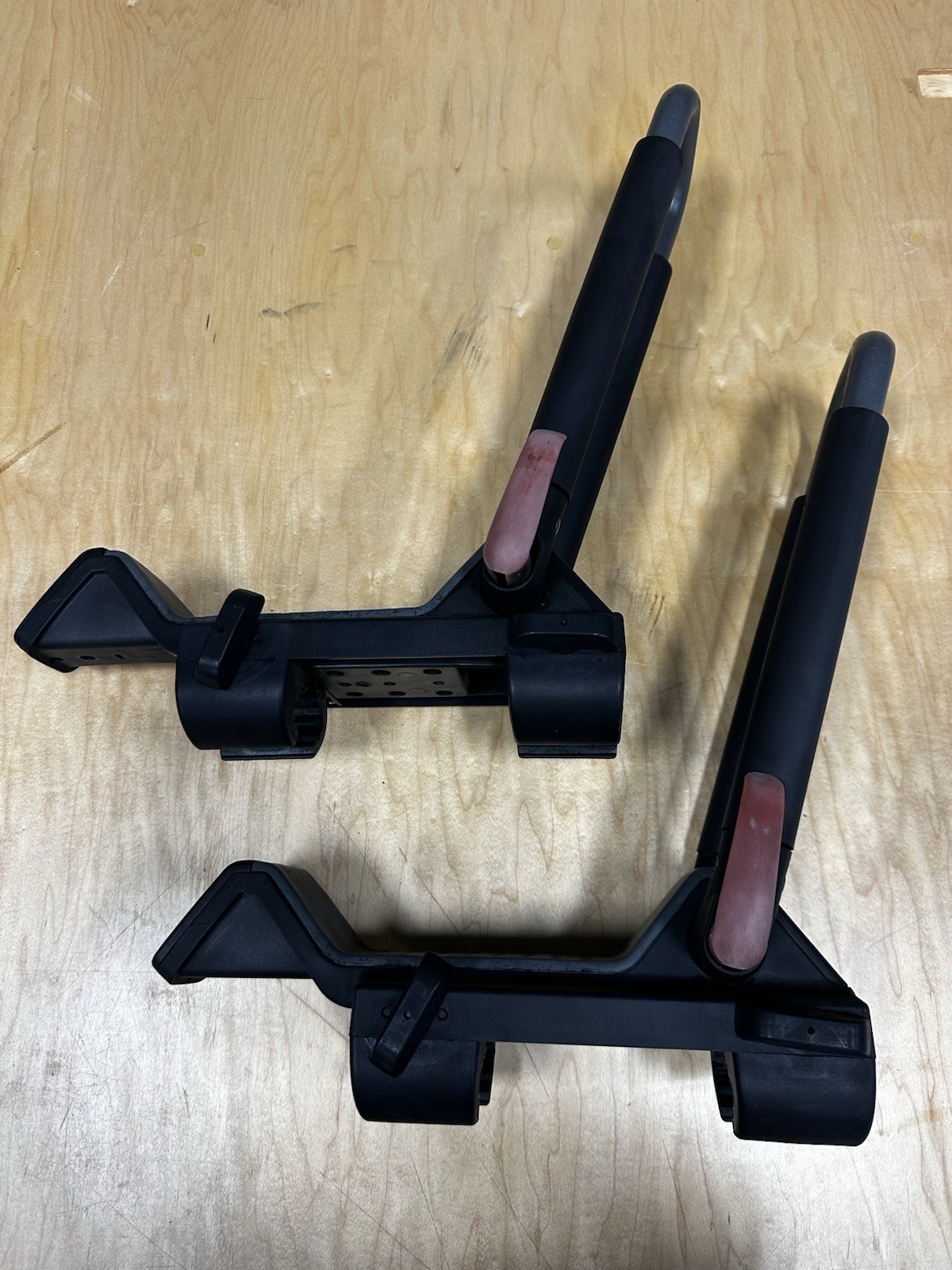 Yakima Folding J-Style Kayak Roof Rack Carriers Pair w/ Integrated Clamps