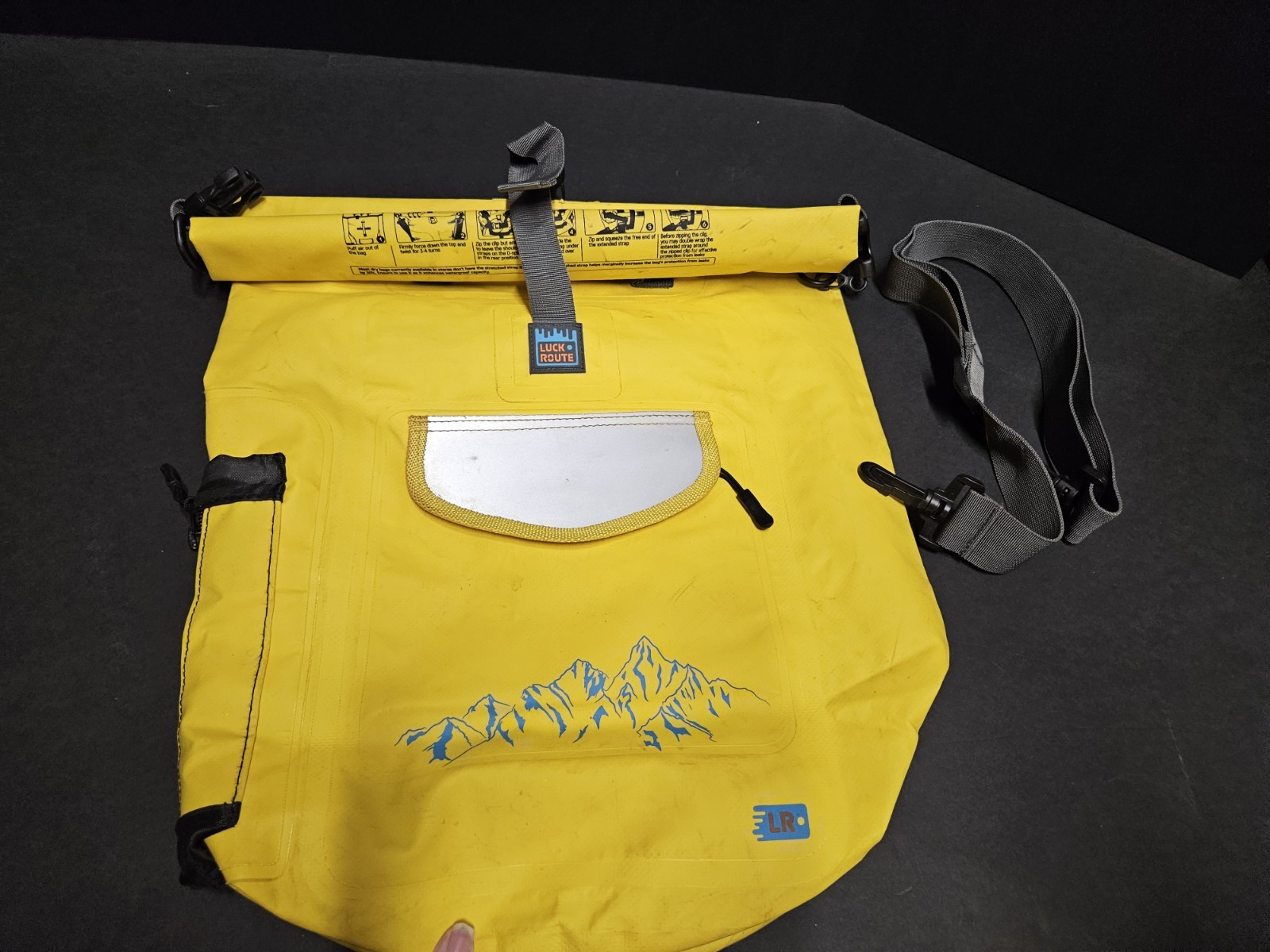 Dry Bags Waterproof (10L – Yellow) – Dry Bags for Kayaking Water Sports.