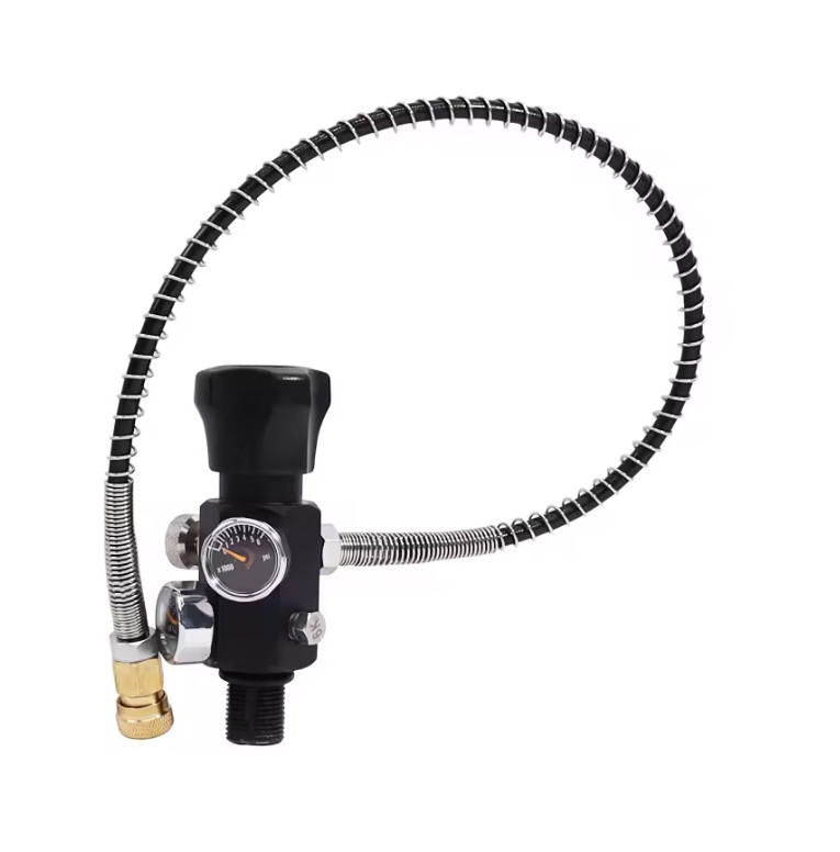 6.8L Carbon Fiber Cylinder Air Tank HPA Fill Station Scuba Diving 4500PSI 300BAR