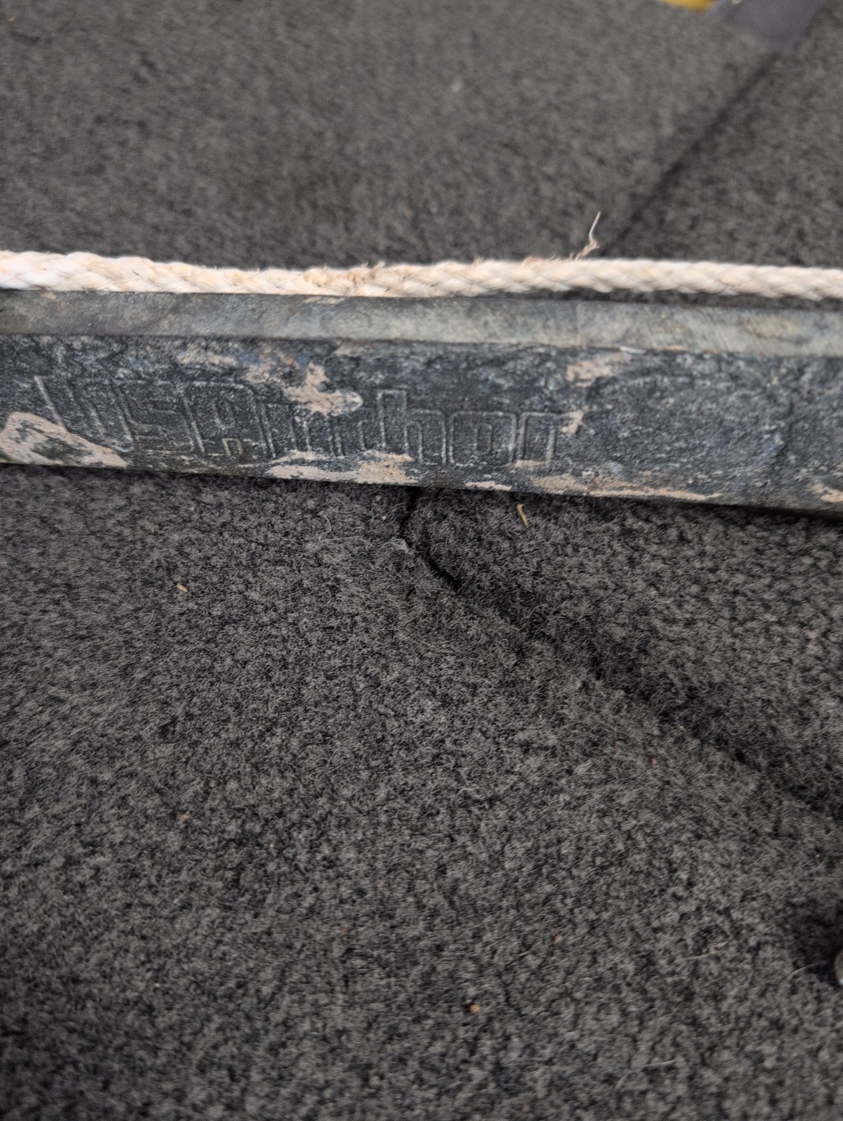 BOAT USAnchor ANCHOR #13 W/ Rope And Clasp. Boating Galvanized Steel