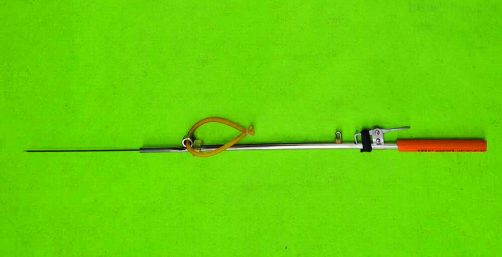1Pc Stainless Steel Rubber Band Ejection Fish Gun Diving Guns