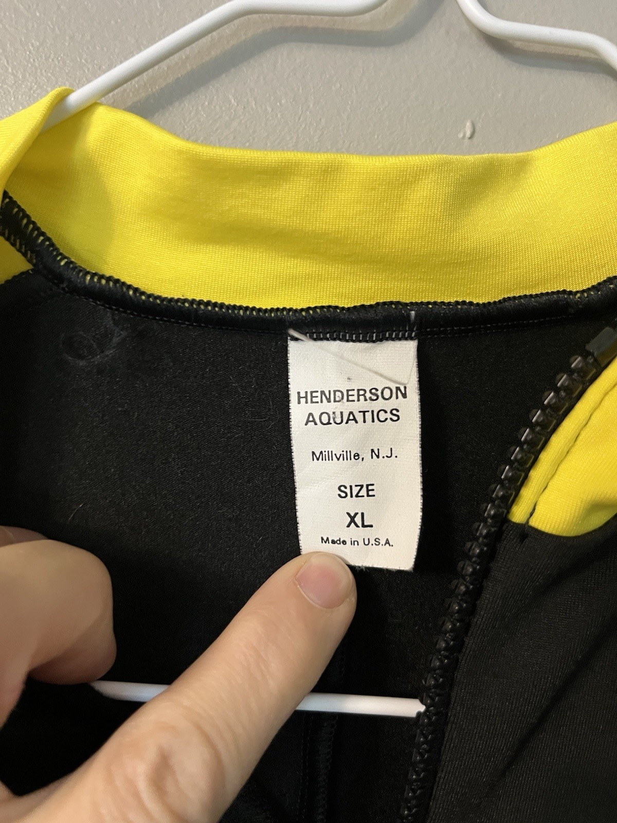 Henderson Aquatics Skins Wetsuit Black Full Body Swimsuit Womens XL Made in USA
