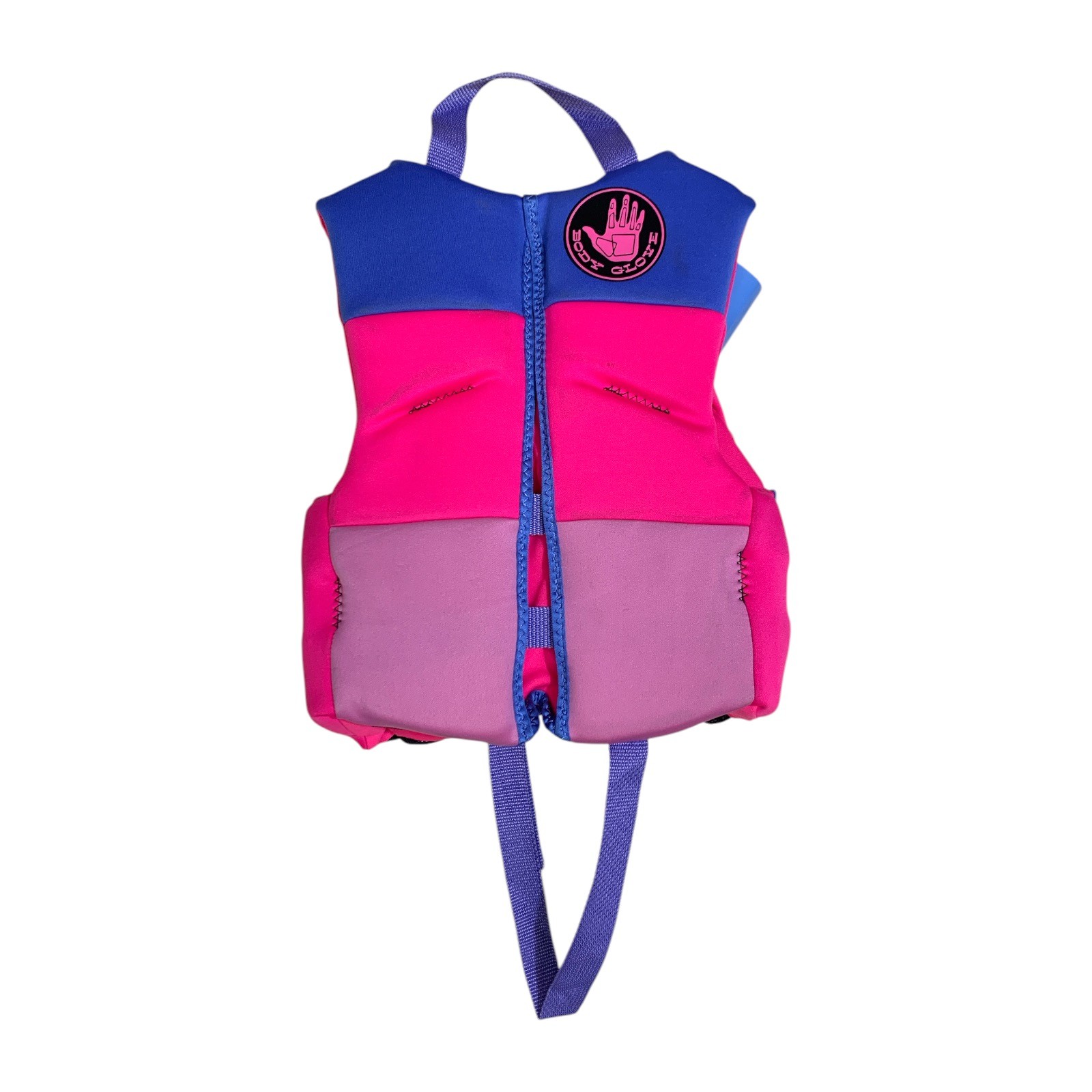 Body Glove Girl’s PFD USCG Approved Life Jacket, 33-55LBS, Pink/Purple