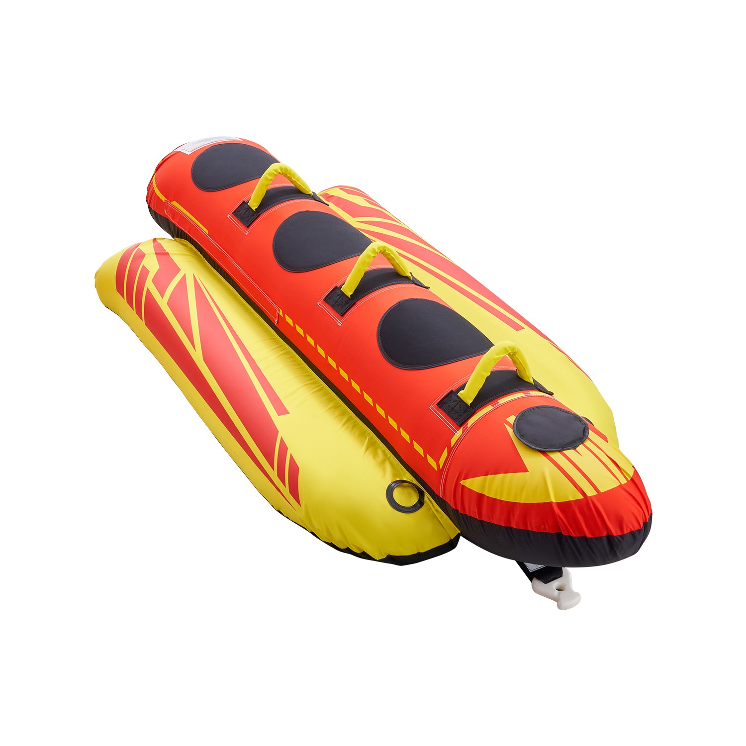 Uimoso Towable Tube for Boating 1-3 Riders Inflatable Boat Tubes Towables 510lbs