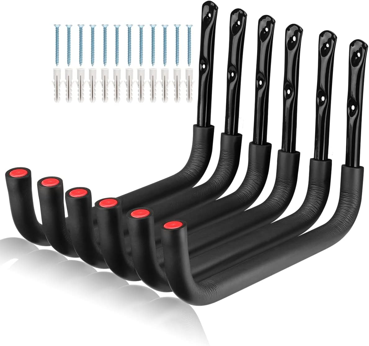 Kayak Storage Racks, Wall Mount Garage Storage Hooks for Kayaks, SUP, Paddle Boa