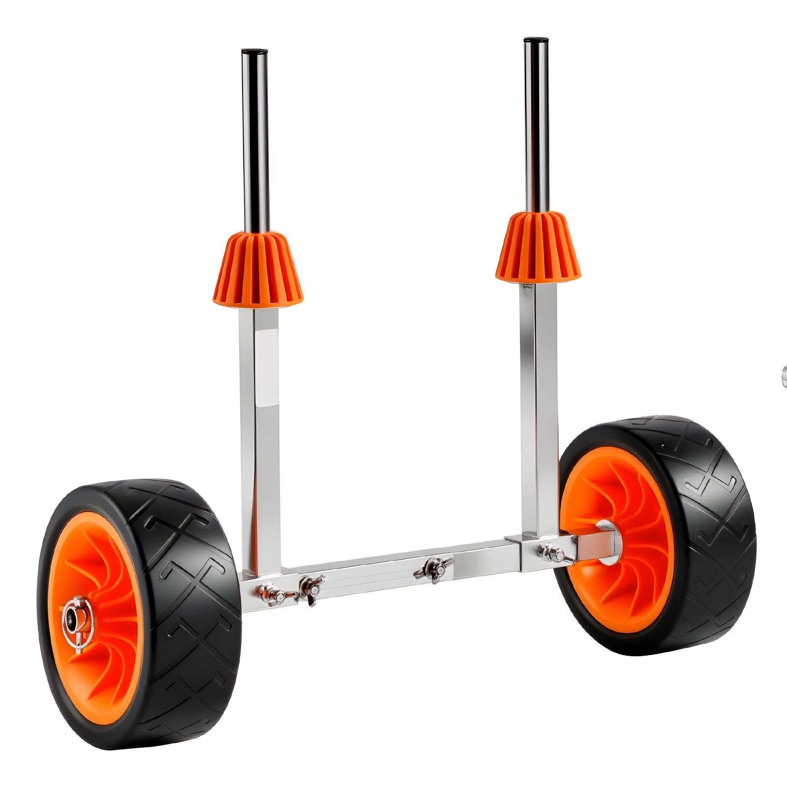 Uimoso Kayak Cart Canoe Boat Carrier Detachable 250lbs 7.5″ Solid Rubber Tires