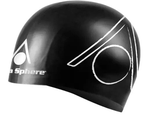 Aqua Sphere Tri Cap Swim Cap Black