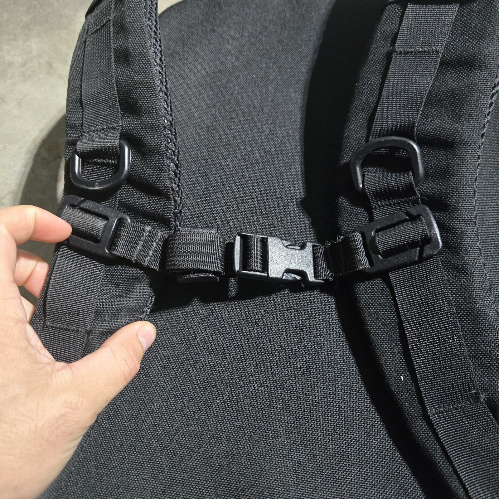LBX Transporter Backpack Black Great Condition Made In Peru Has Good Form