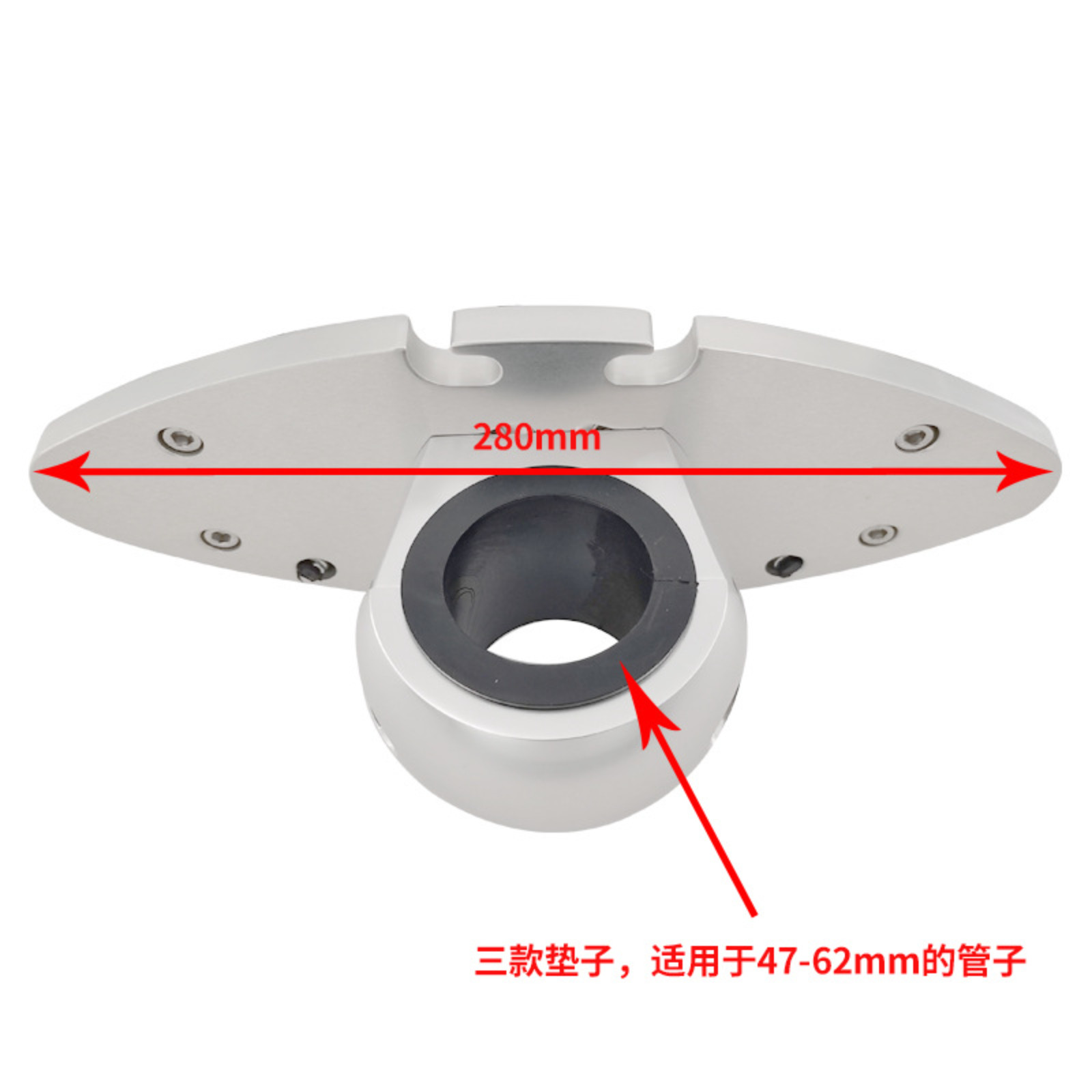 Aluminium Alloy Wakeboard Surfboard Rack 39cm Boat Tower Marine Holder