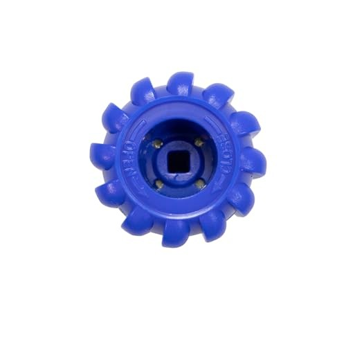 Blue PVC Valve Scuba Diving Gear Firm Grip 38.5mm OD 25.4mm ID Various Colors