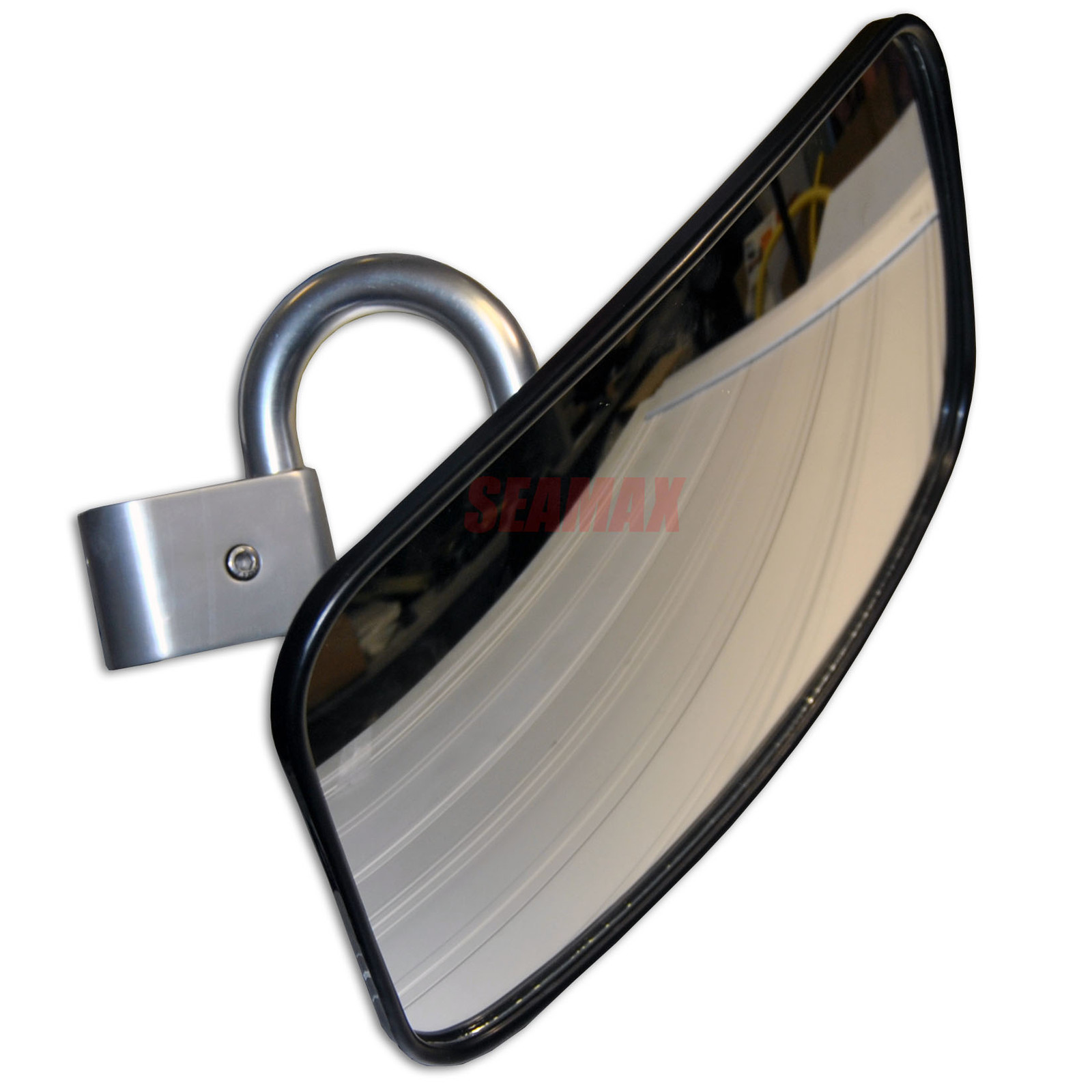 Salt Water Version Wide Angle Rear Mirror with Fittings for T-Top or Bimini Top