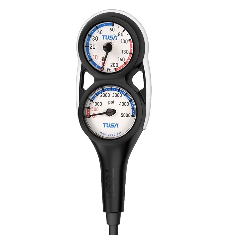 Tusa Compact 2″ 5,000 PSI SPG Submersible Pressure Gauge Scuba Dive (Sherwood)