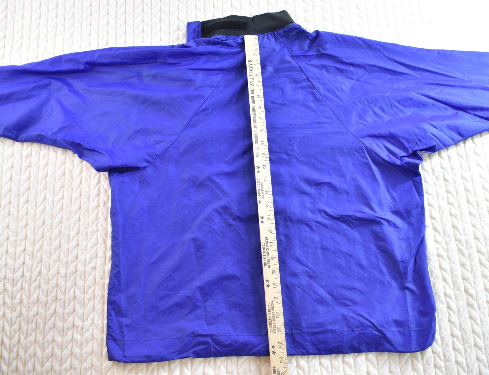 Kokatat Paddling Jacket Splash Top Dry Blue Kayak Canoe Pocket Pullover Women M