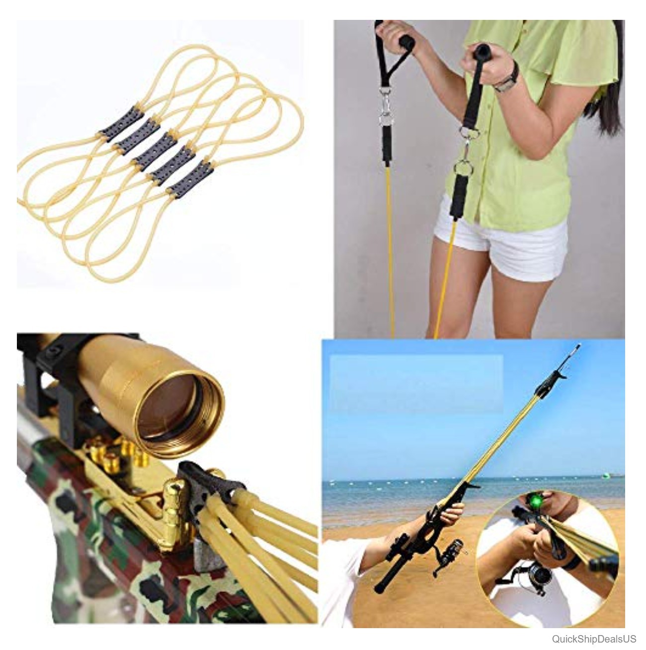 Natural Latex Rubber Tubing 33ft 0.2 OD Slingshot Band Speargun Catapult