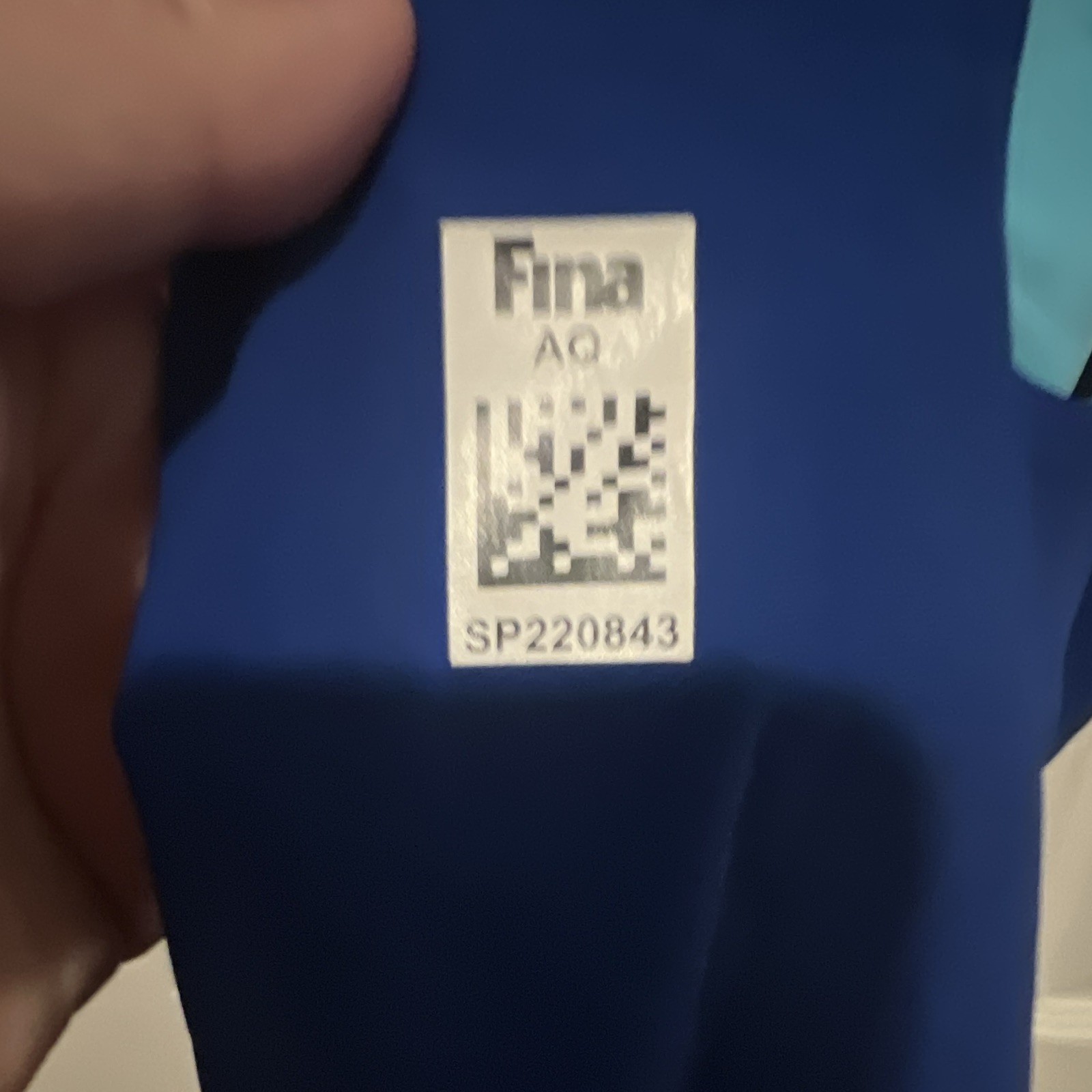 Speedo Competitive Kneeskin One Piece Swimsuit 26 Blue Nylon/Spandex
