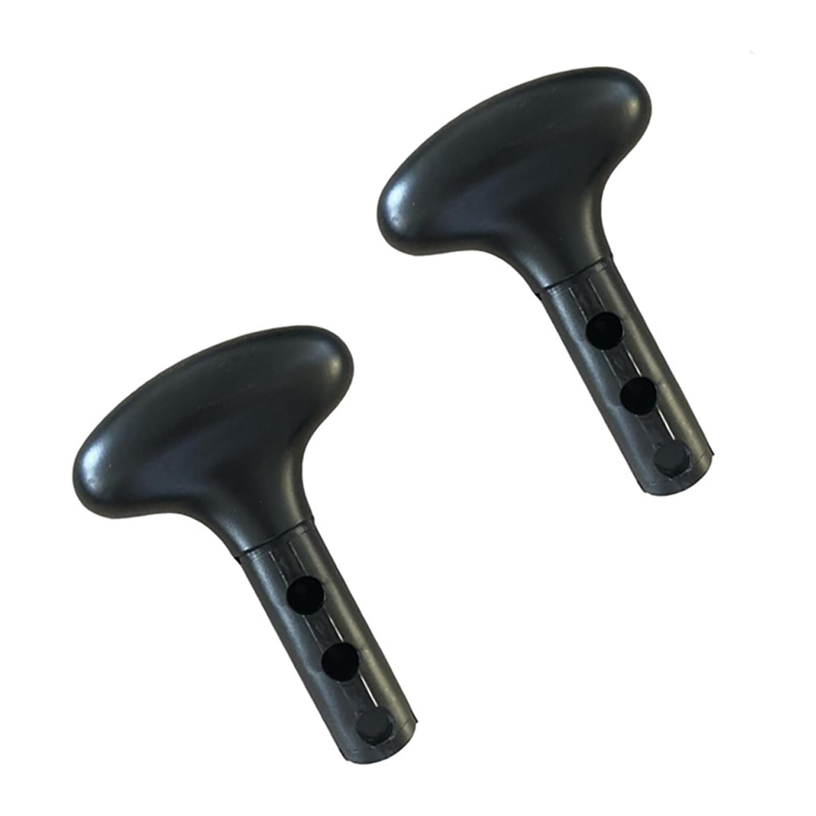 2pcs Kayak Canoe T Paddle Handle, T-Curved Ergo Handle, SUP Paddle Replacement H
