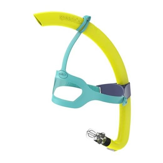 Unisex-Child Swim Training Jr. Snorkel One Size Hyper Yellow/Arctic Glass