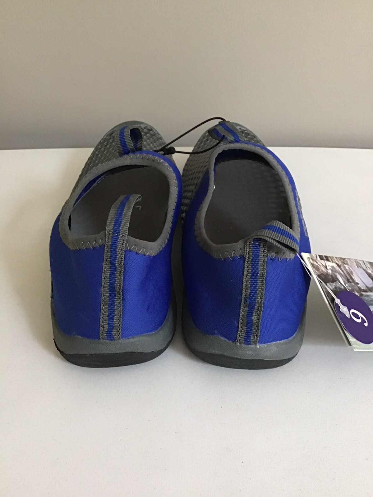 Rocsoc Men’s Water Shoes Size 9 Royal Blue/ Gray NWOB