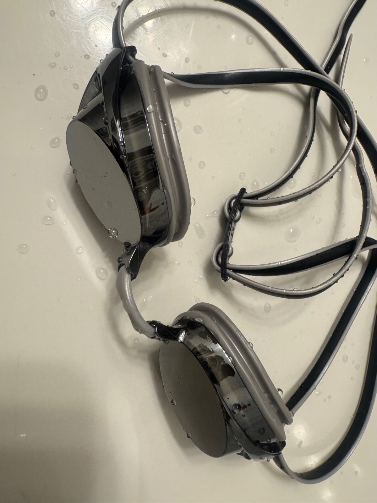 SPEEDO Thailand VANQUISHER 2.0 mirror swimming goggles silver :