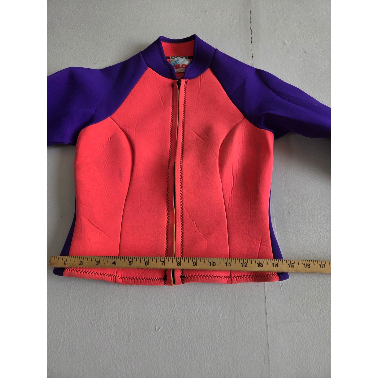 Vintage Jet Pilot Factory Squadron 2 Piece Wetsuit Set Womens 10 Made USA 90s