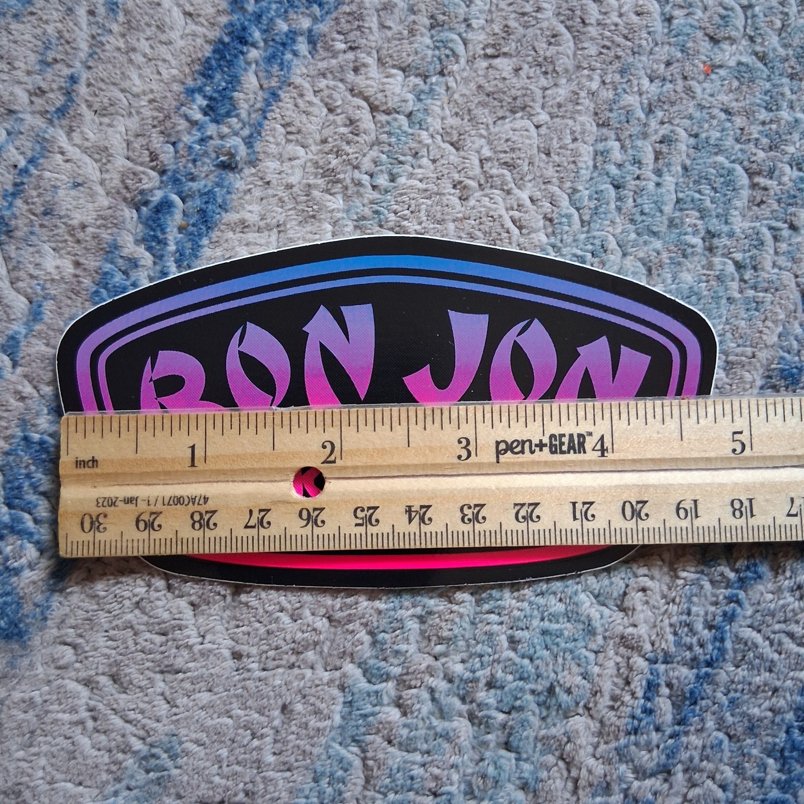 Ron Jon Surf Shop Sticker Decal Pink Purple Badge