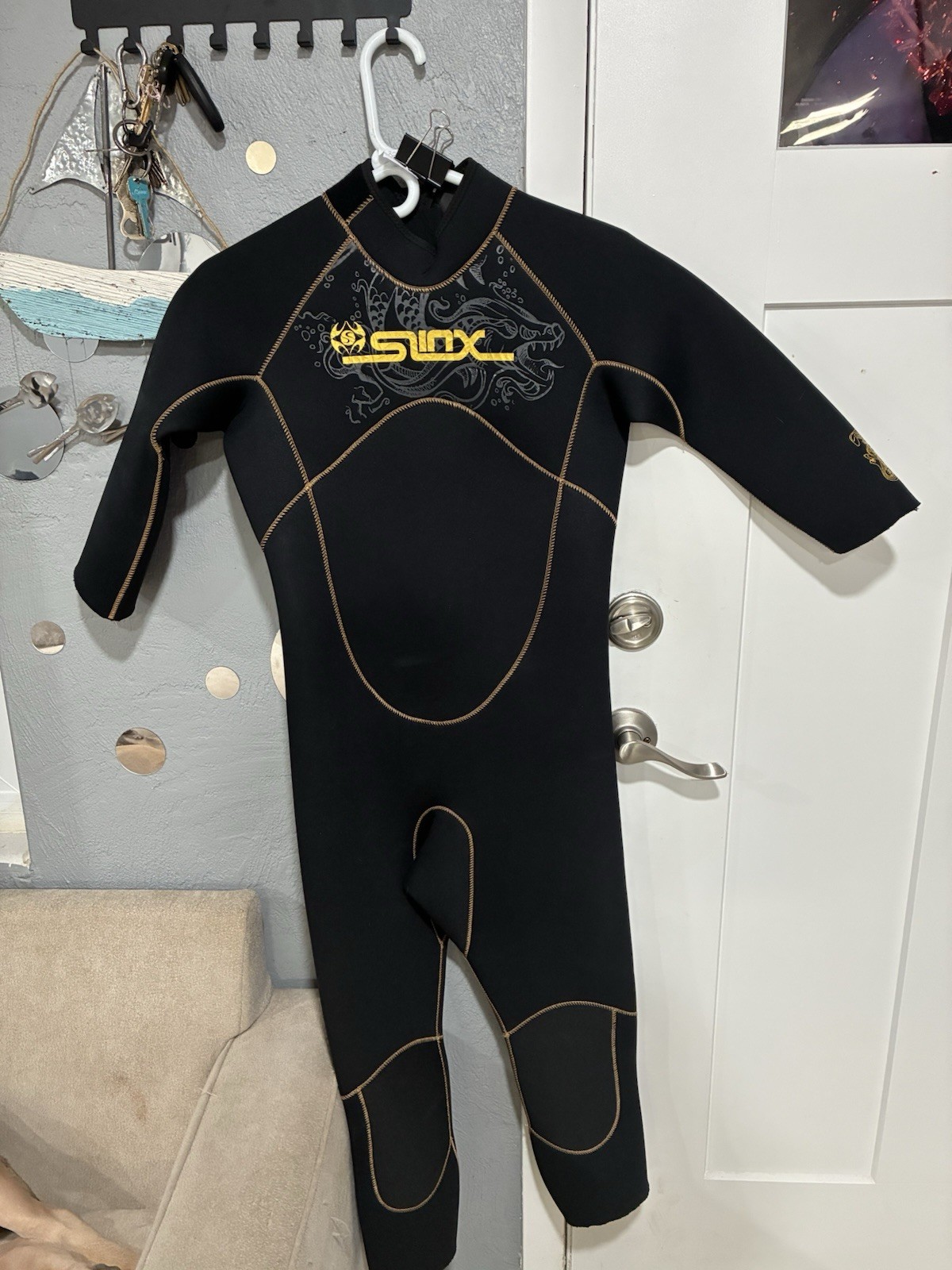 2x Small Slinx Full 5mm Wetsuit