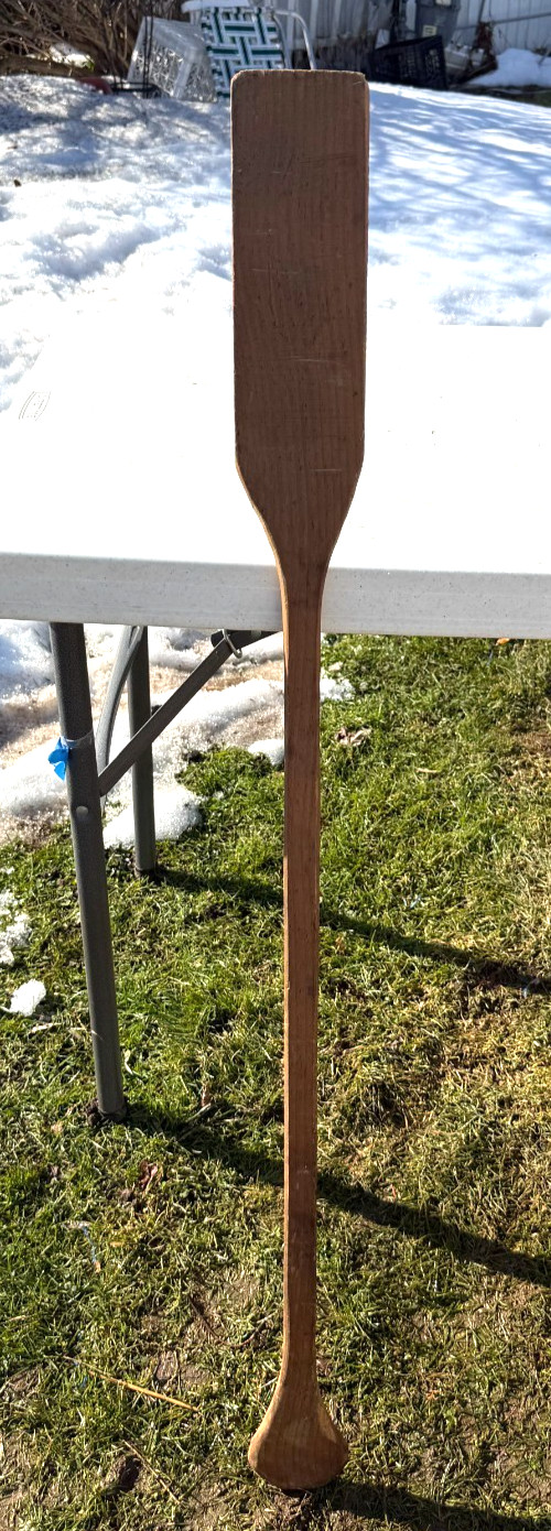 Lightweight Wooden Boat Oar 44.5 Inch Long