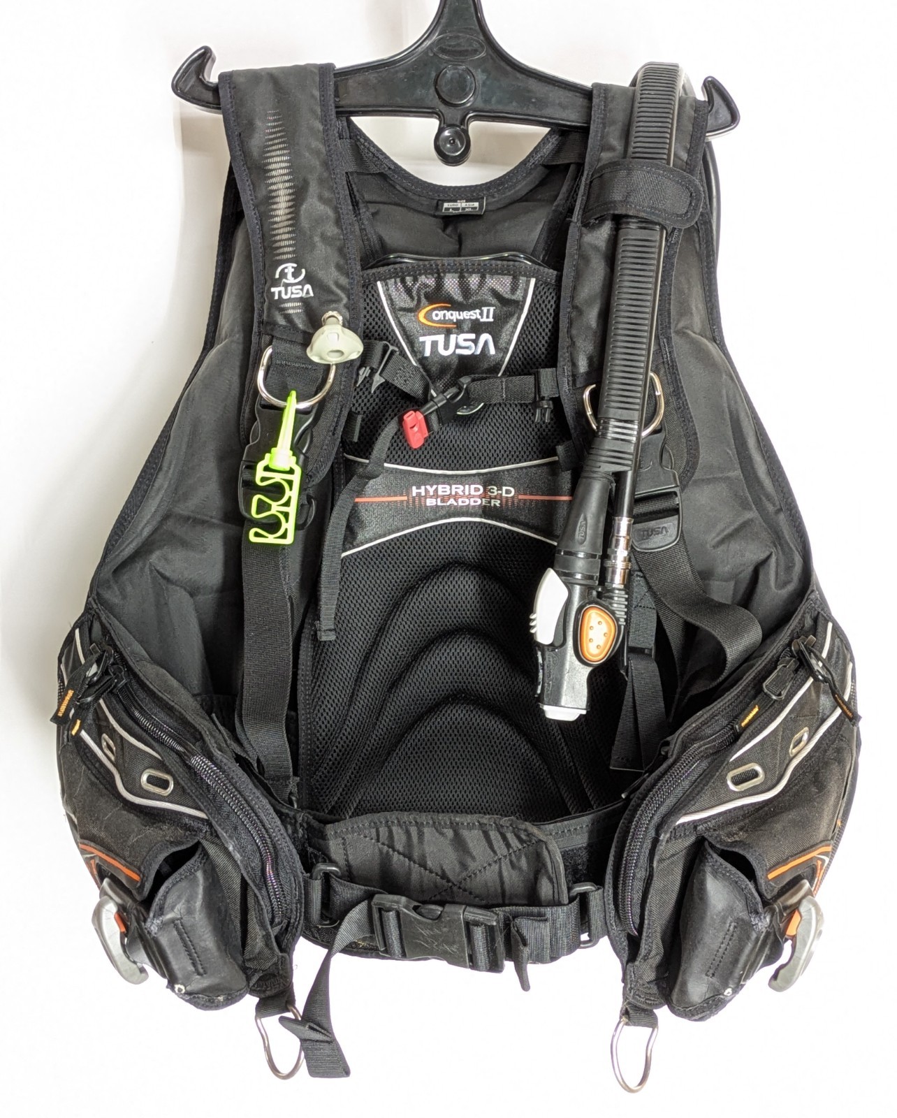 TUSA Conquest II A.P.A. Scuba Dive Weight Integrated BCD Jacket BC Large L, XL