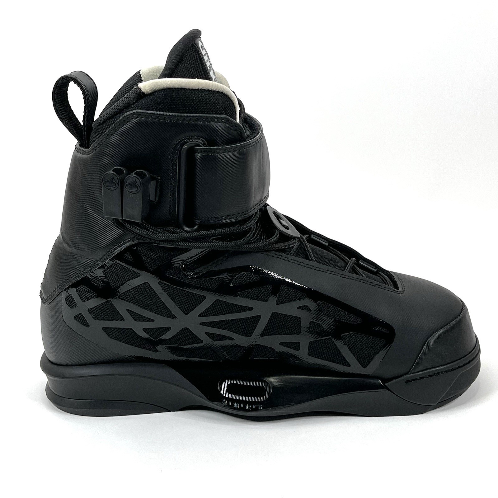 Liquid Force Flex 4D Wakeboard Bindings Black On Black Size Mens 10 11 NEW