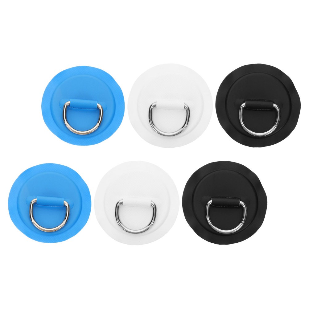 6 Pcs Surfboard Fixing Buckle Inflatable Boat Accessories Paddle Rings