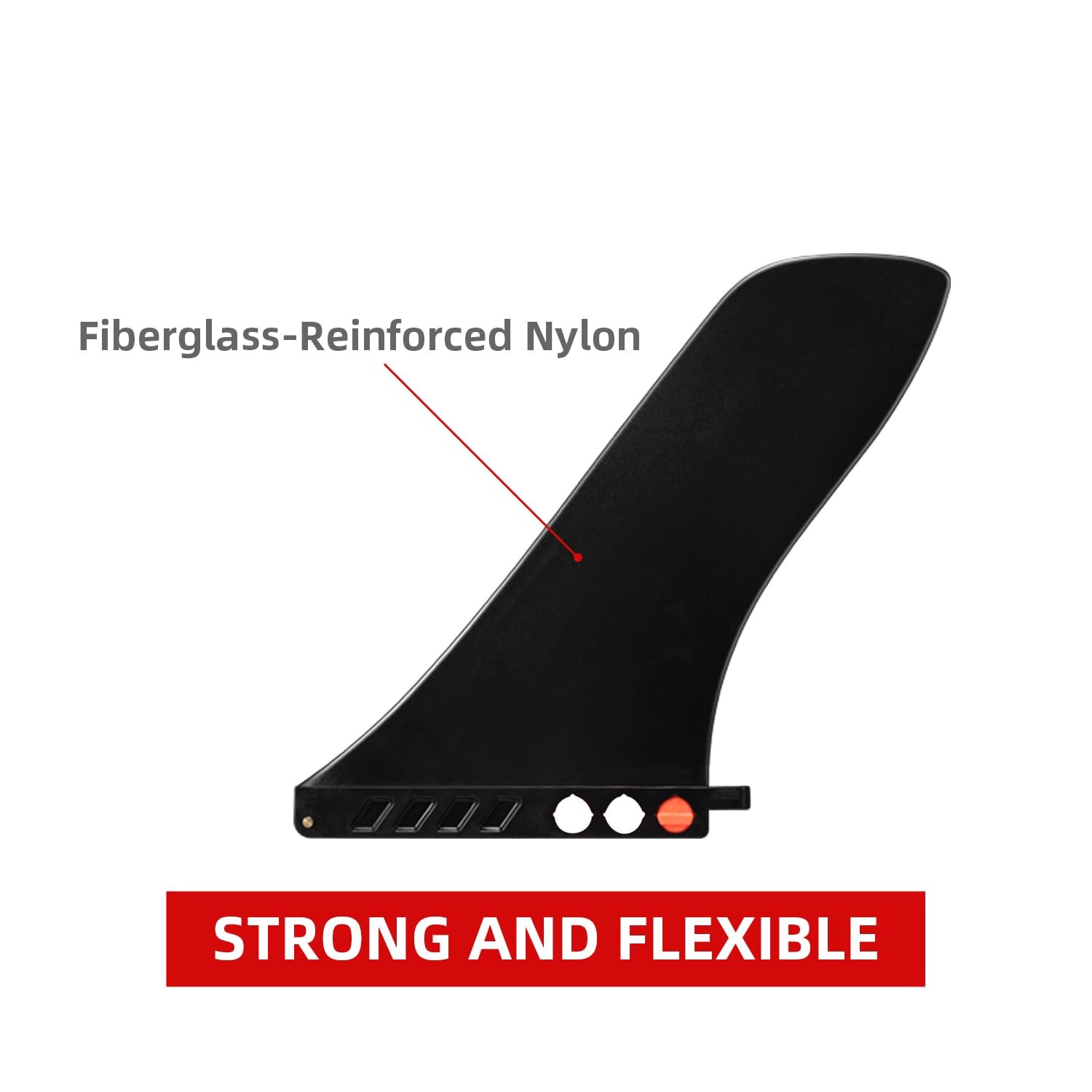 THURSO SURF SUP Click Fin – Touring Center for 5.5 x 9 inch, Black