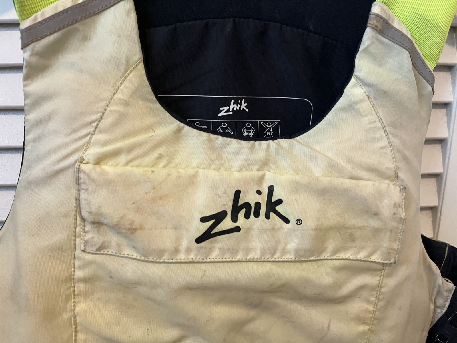 Zhik Performance Racing Sailing PFD Life Vest 50N Adult XL Bright Yellow