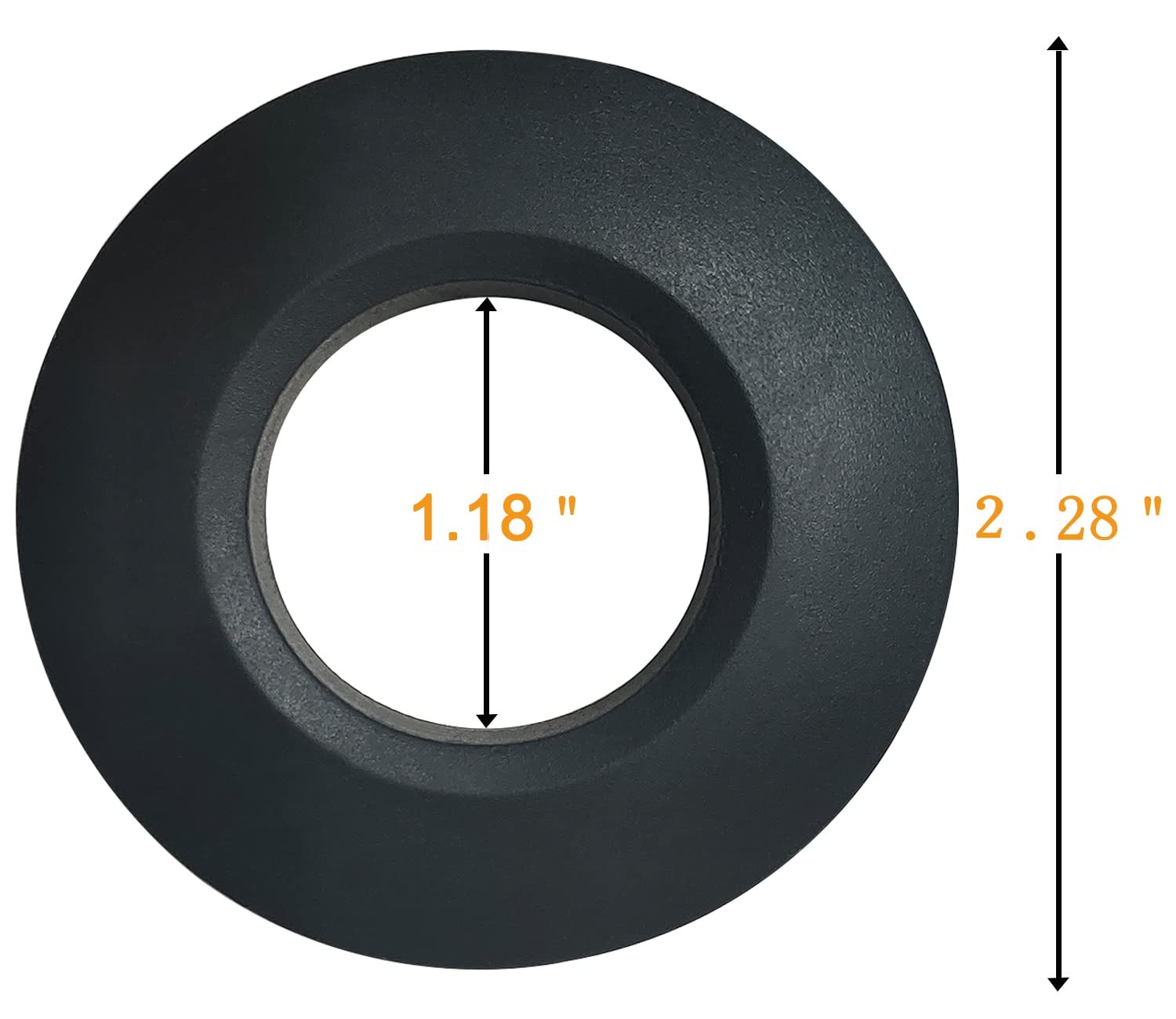 Lorsum 6Pcs Kayak Paddle Drip Rings, Rubber Canoe Paddle Drip Ring, Universal…