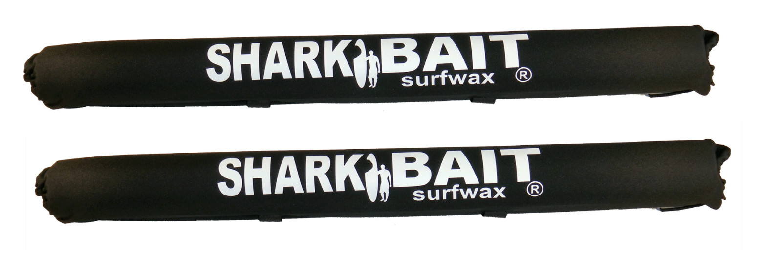 30″ SHARKBAIT AERO roof rack pads Black for 2 -3 inch bars For SUP & Surfboards