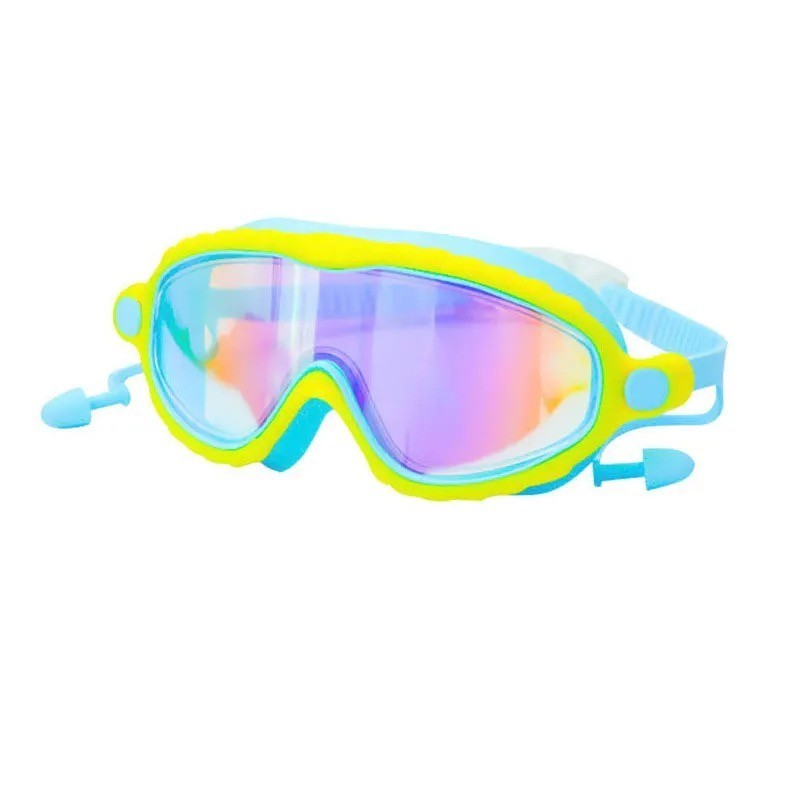 1 Pack Kids Swim Goggles for 3-15 UV Protection Anti-Fog Pool Water Swimming …