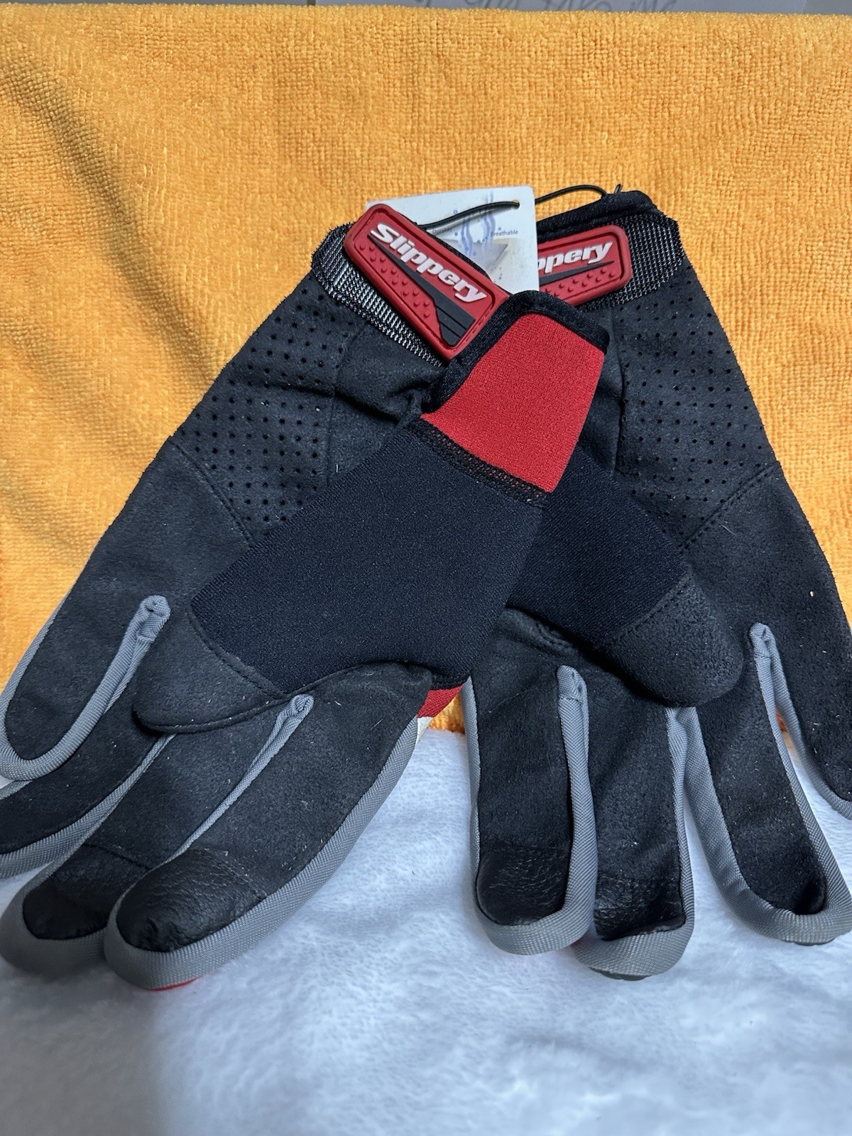 SLIPPERY Reform Adult XXL NOS GLOVES ANTI-SLIP WATERCRAFT JETSKI PWC AQUA