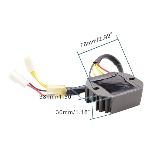 Regulator Rectifier Replacement for DR650 GSF250 250 GSF400 RGV250(VJ22A)