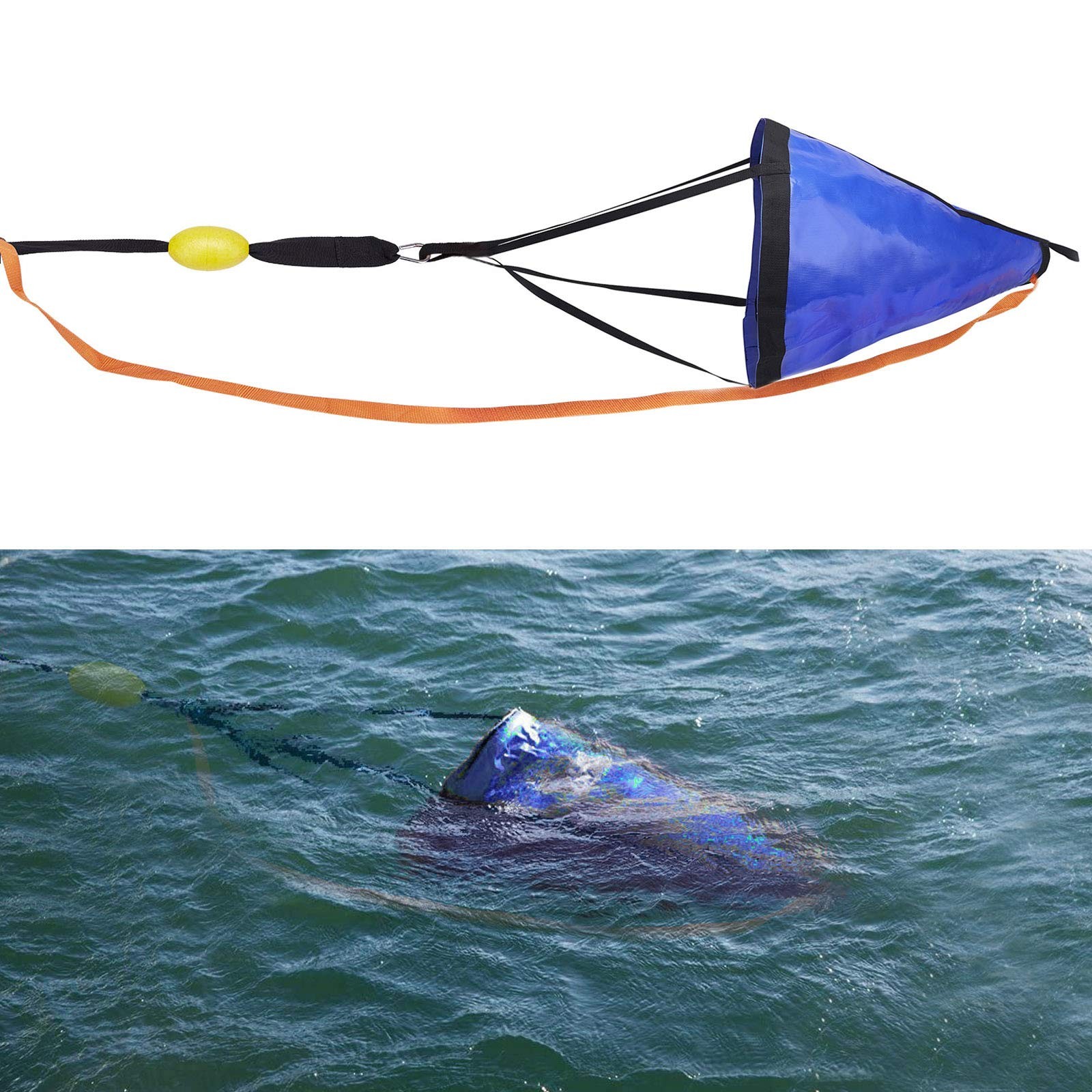 Drift Sock With Dump Line Harness And Buoy Sea Anchor Kit For Fishing Boat