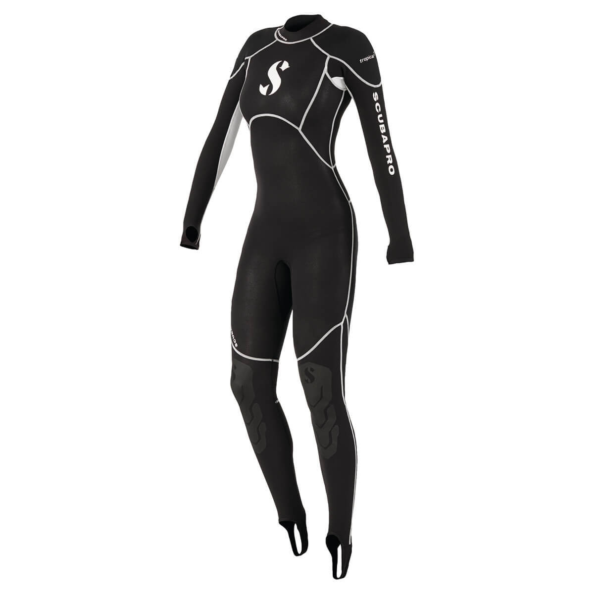 Open Box ScubaPro Women’s 1mm Tropical Steamer-Black -X-Small