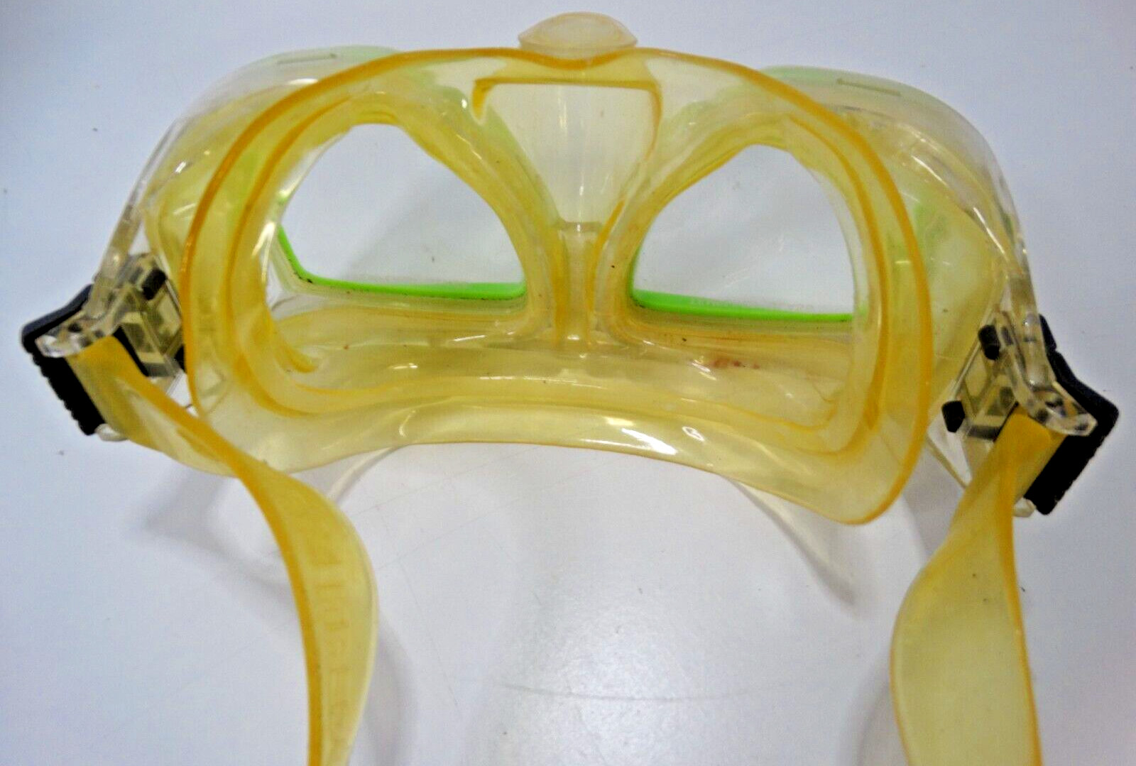 Ocean Master Tempered Glass Snorkeling Goggles, Green