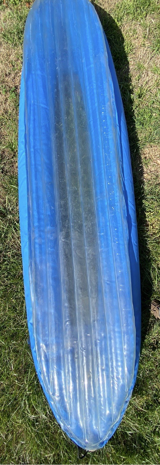 Clear Transparent 2 Person 11ft. Lake River Heavy Duty Kayak Canoe